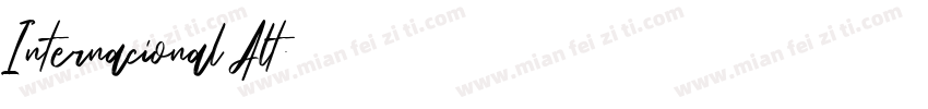 Internacional Alt字体转换